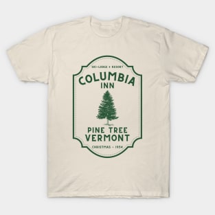 White Christmas: Columbia Inn (Green) T-Shirt